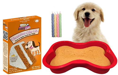 dog cake recipe baking mix kit