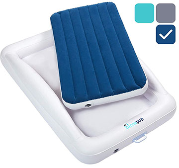 infant bed as a dog air bed